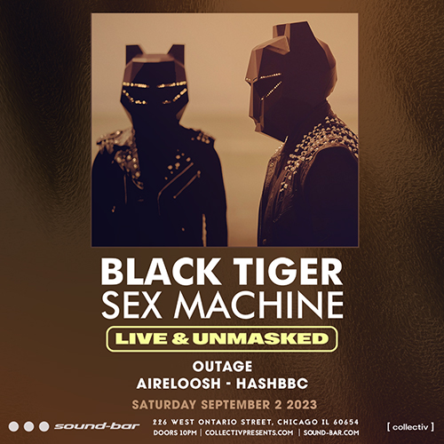 Buy Tickets To Black Tiger Sex Machine Unmasked At Sound Bar In Chicago