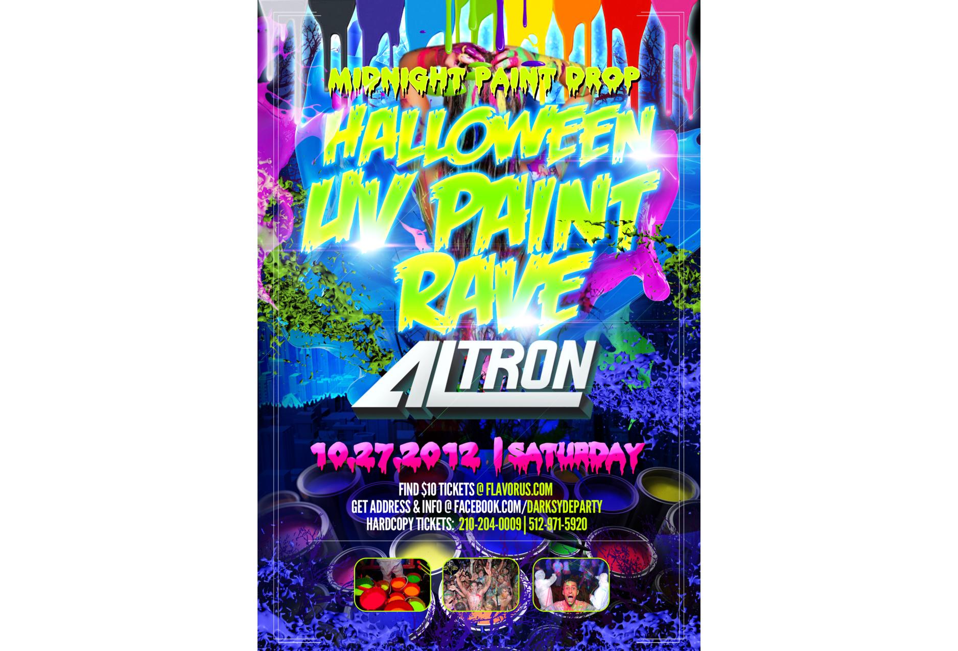 Buy Tickets to HALLOWEEN (UV Paint Party) in Von Ormy