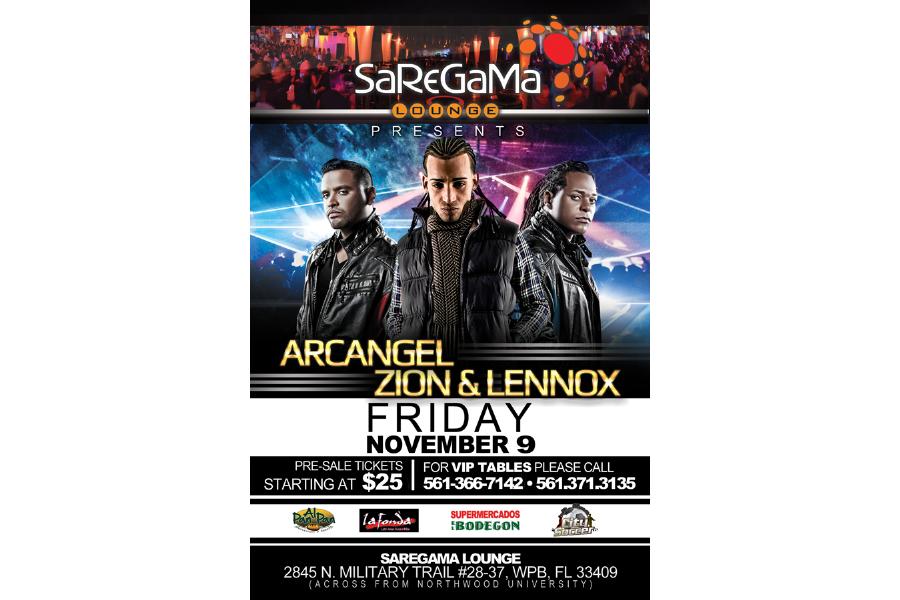 Buy Tickets to ARCANGEL & ZION & LENNOX in West Palm Beach