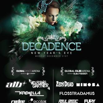 Buy Tickets to DECADENCE NYE in Denver