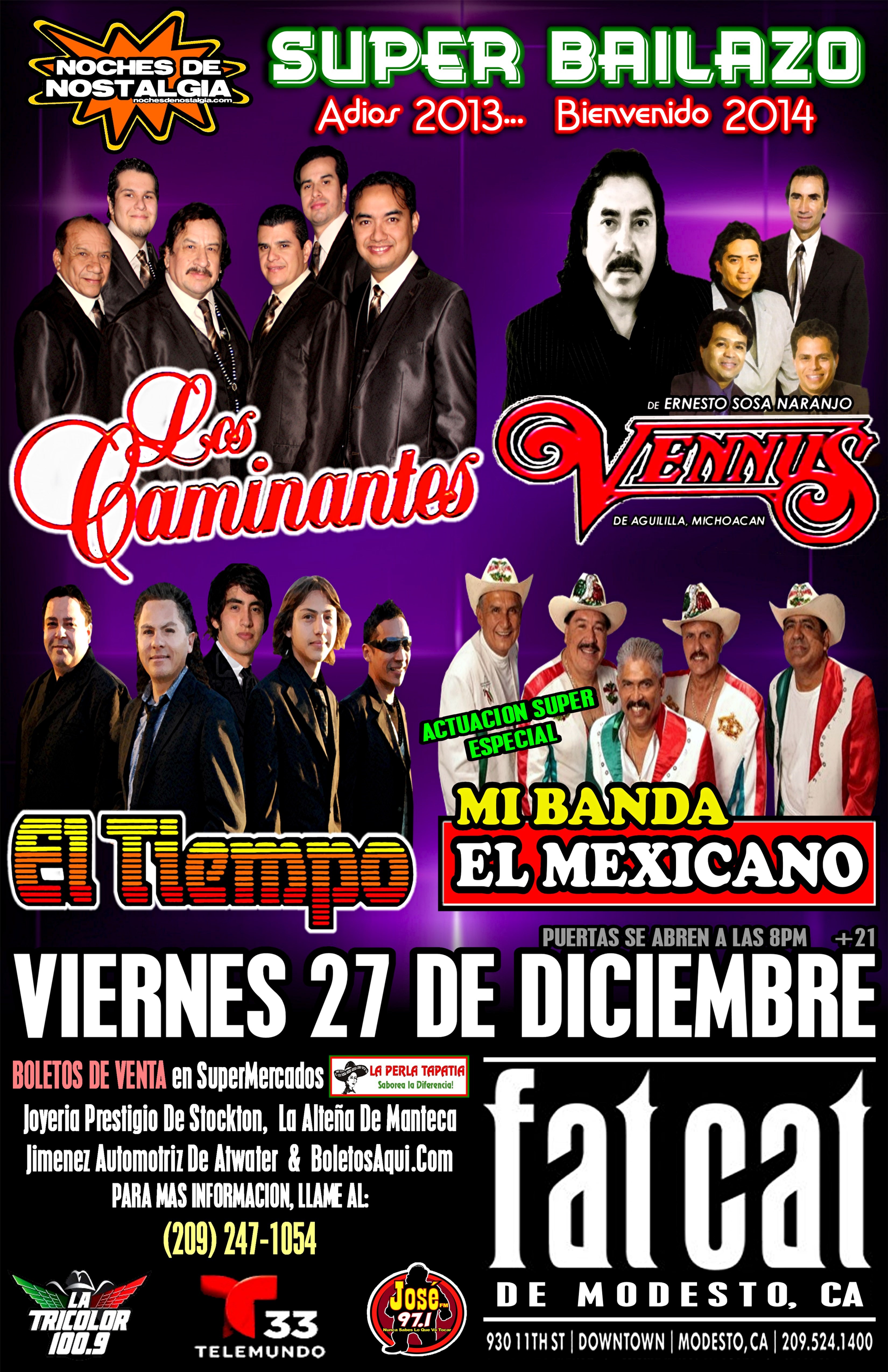 Buy Tickets to Los Caminantes in Modesto