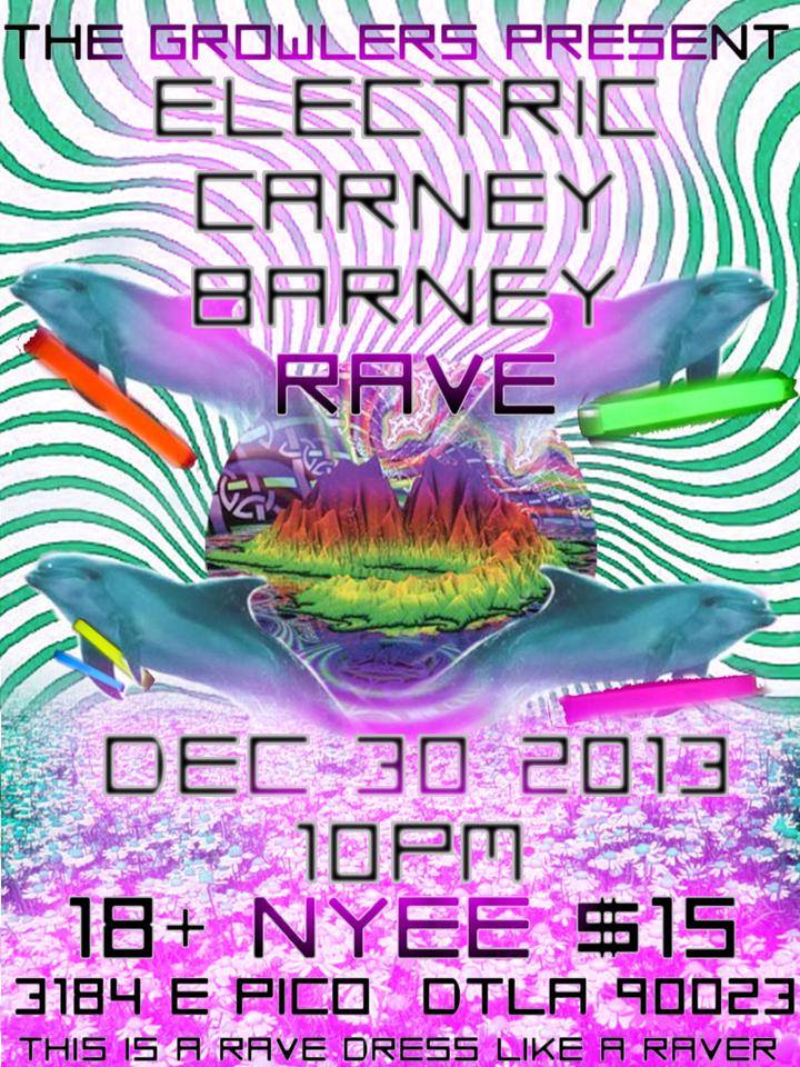 Buy Tickets to Electric Carney Barney in Downtown Los Angeles
