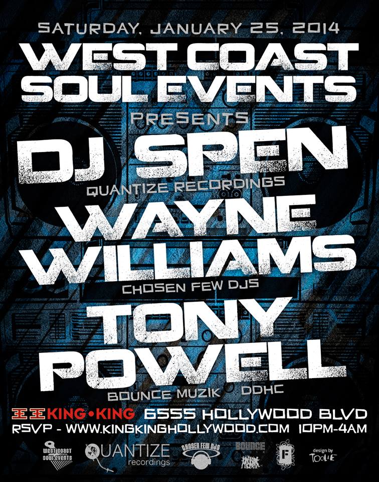 Buy Tickets to WCS Events - DJ SPEN!! in Hollywood