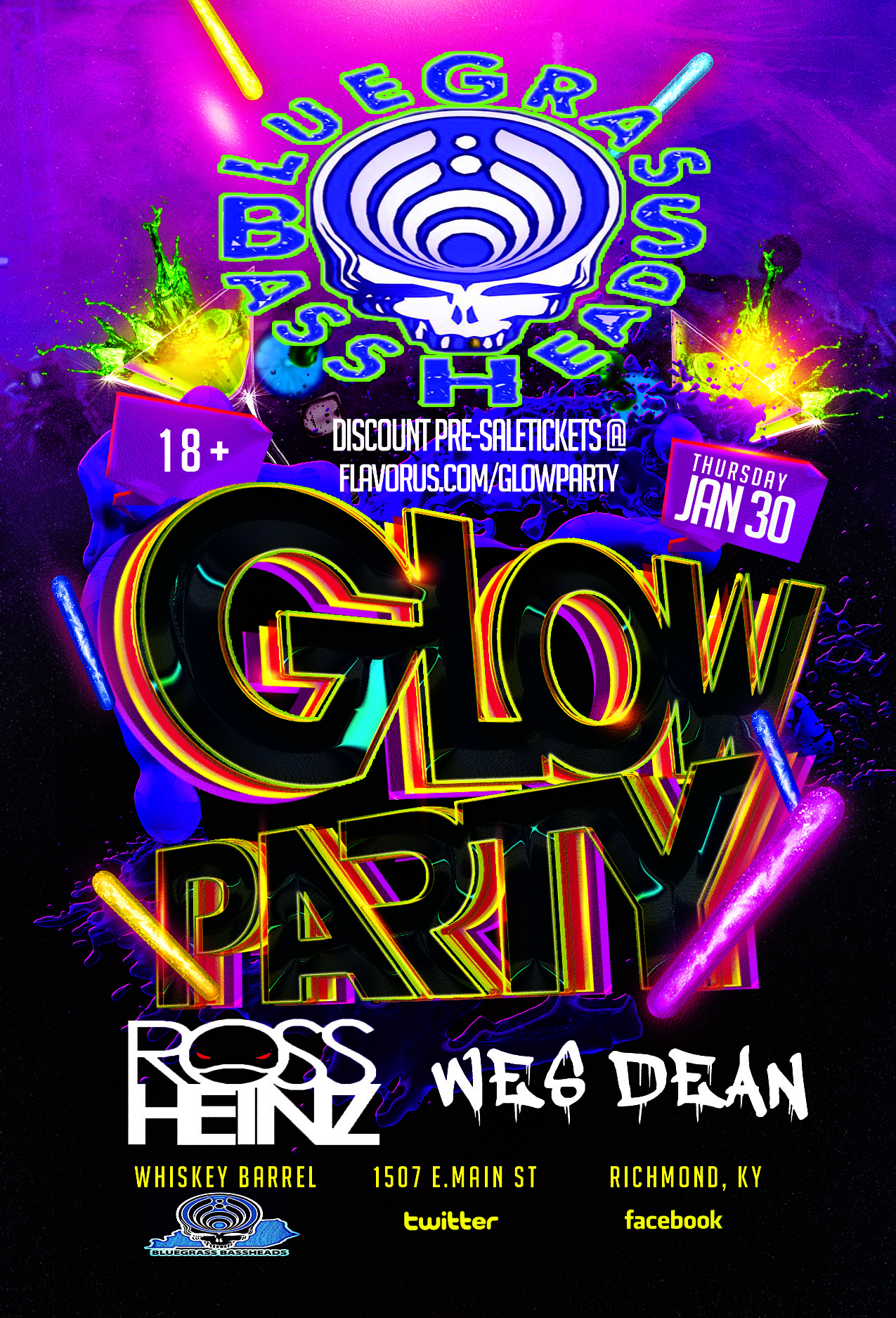 Buy Tickets to GLOW PARTY  in Richmond