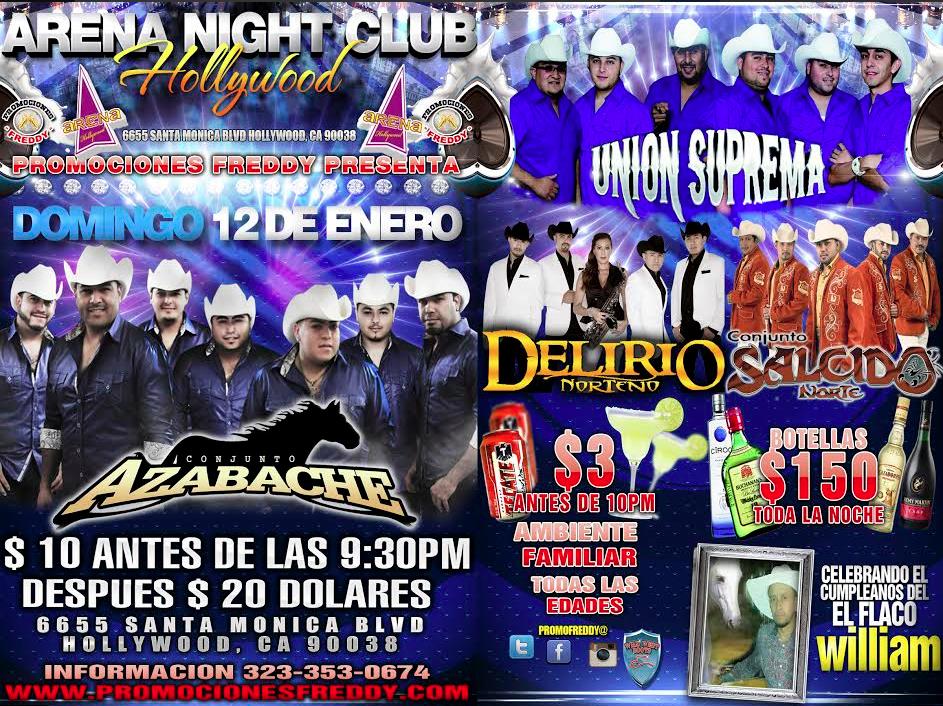 Buy Tickets to Conjunto Azabache in Hollywood