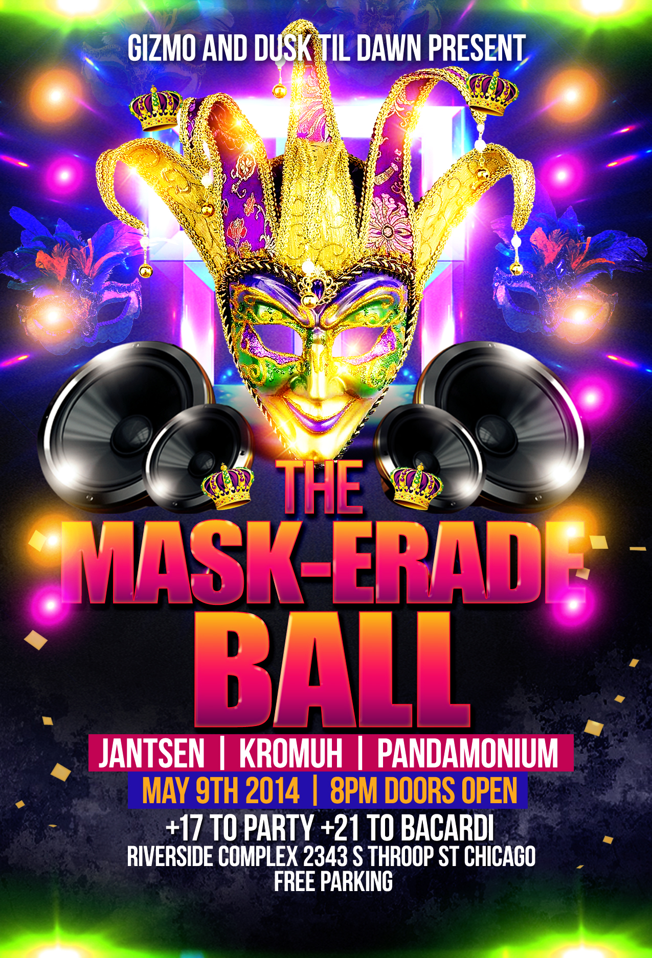 Buy Tickets to The Mask Party Ft Jantsen in Chicago