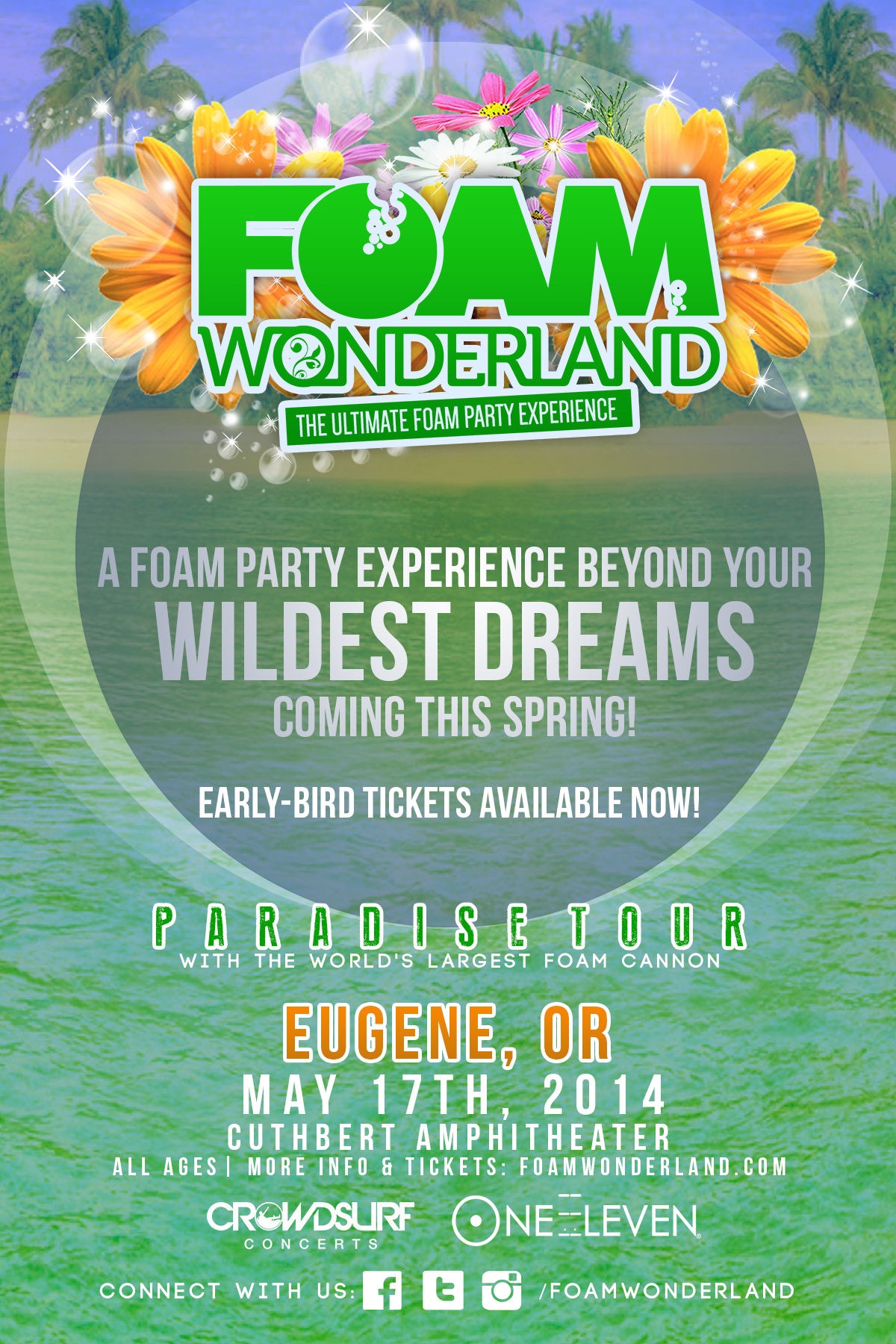 Buy Tickets to FOAM WONDERLAND (Eugene, OR) in Eugene