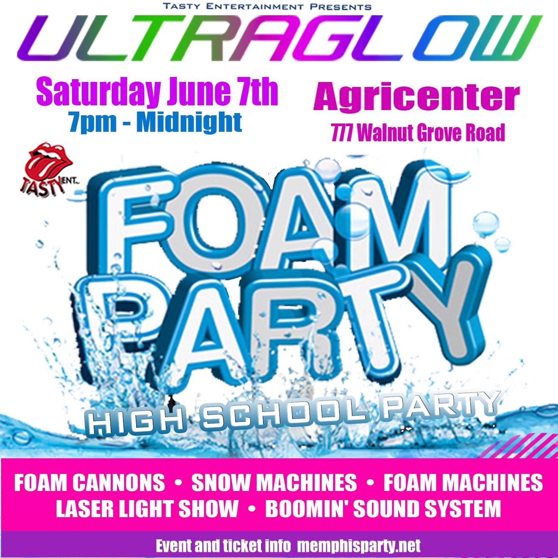 Buy Tickets to ULTRAGLOW FOAM PARTY in Memphis