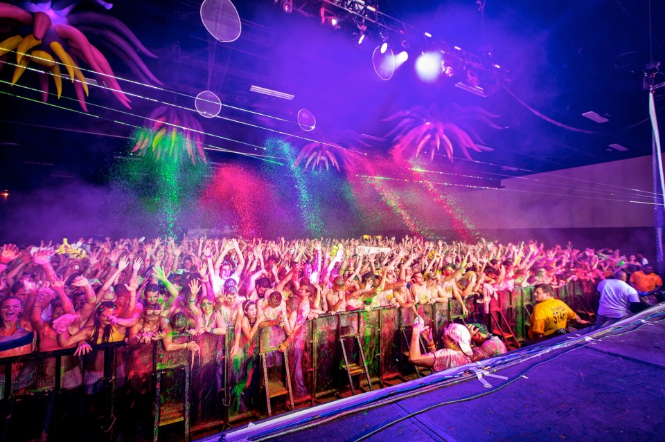 The Neon Paint Party Tour in Bell Gardens Sunday 08/31/14