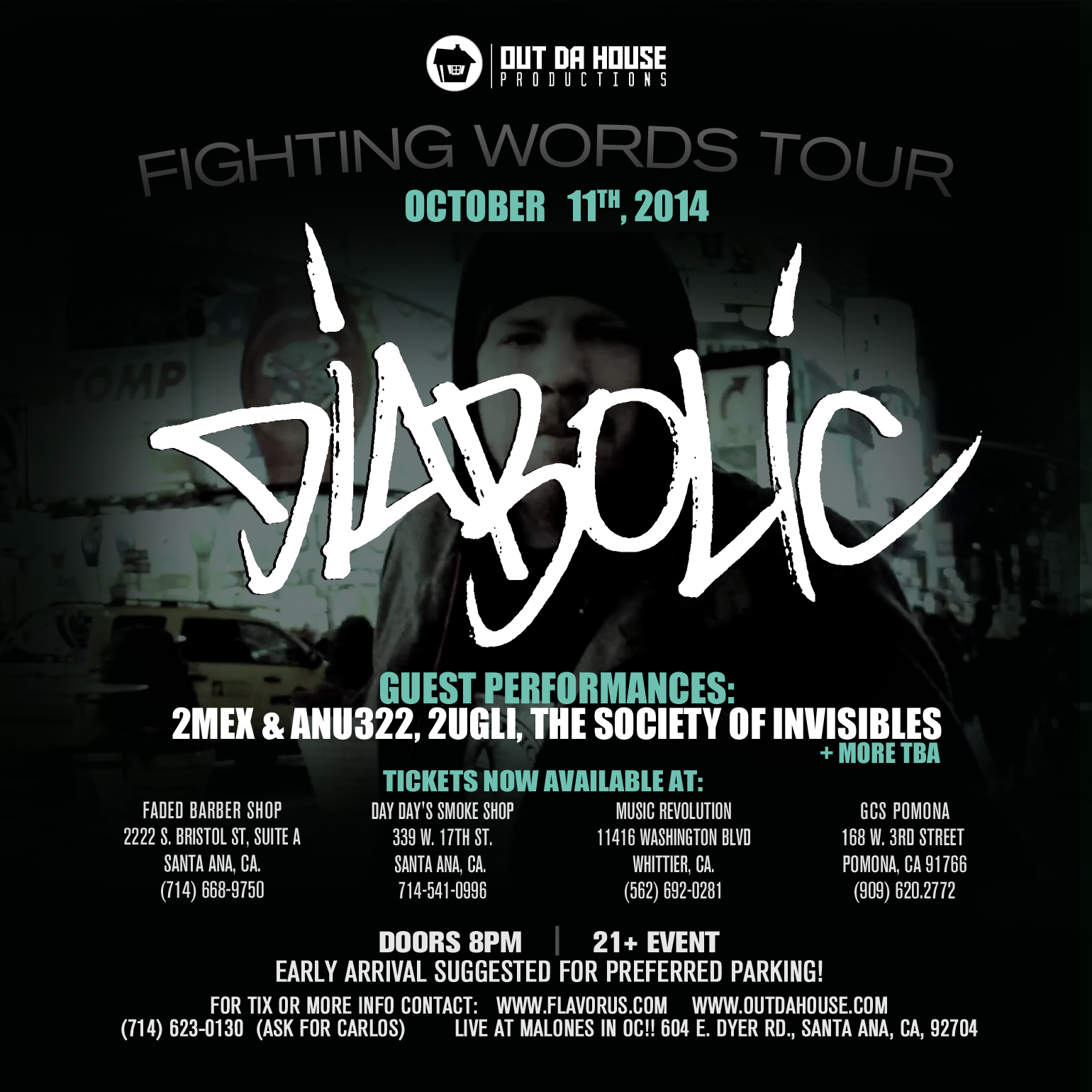 Buy Tickets to DIABOLIC Live in Santa Ana
