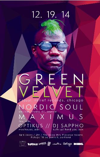 Green Velvet Tickets 12 19 14