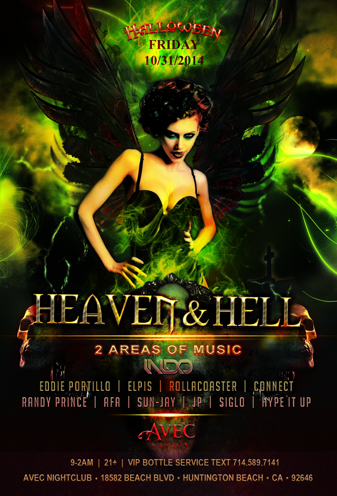 HEAVEN & HELL HALLOWEEN COSTUME PARTY