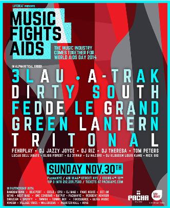 MUSIC FIGHTS AIDS: 