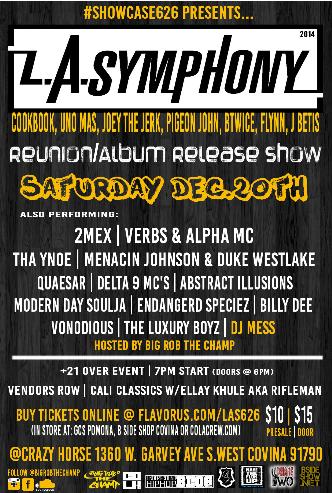 #Showcase626 w/ LA Symphony