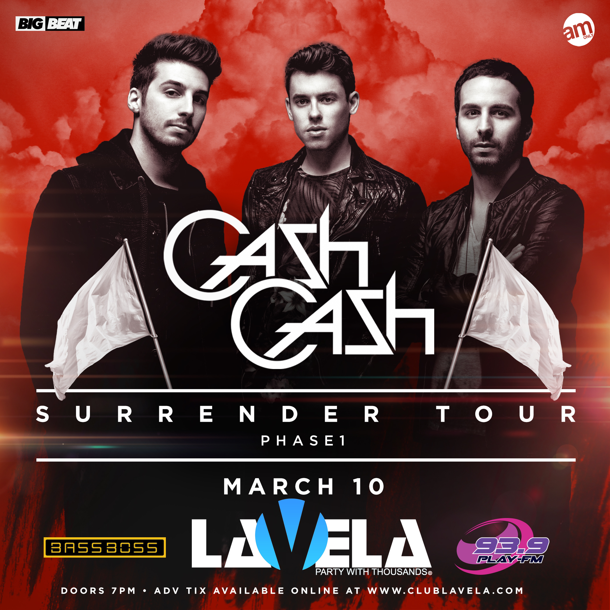 Cash Cash live in concert Tickets 03/10/15
