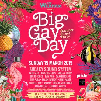Big Gay Day SUMMER STREET PARTY: 
