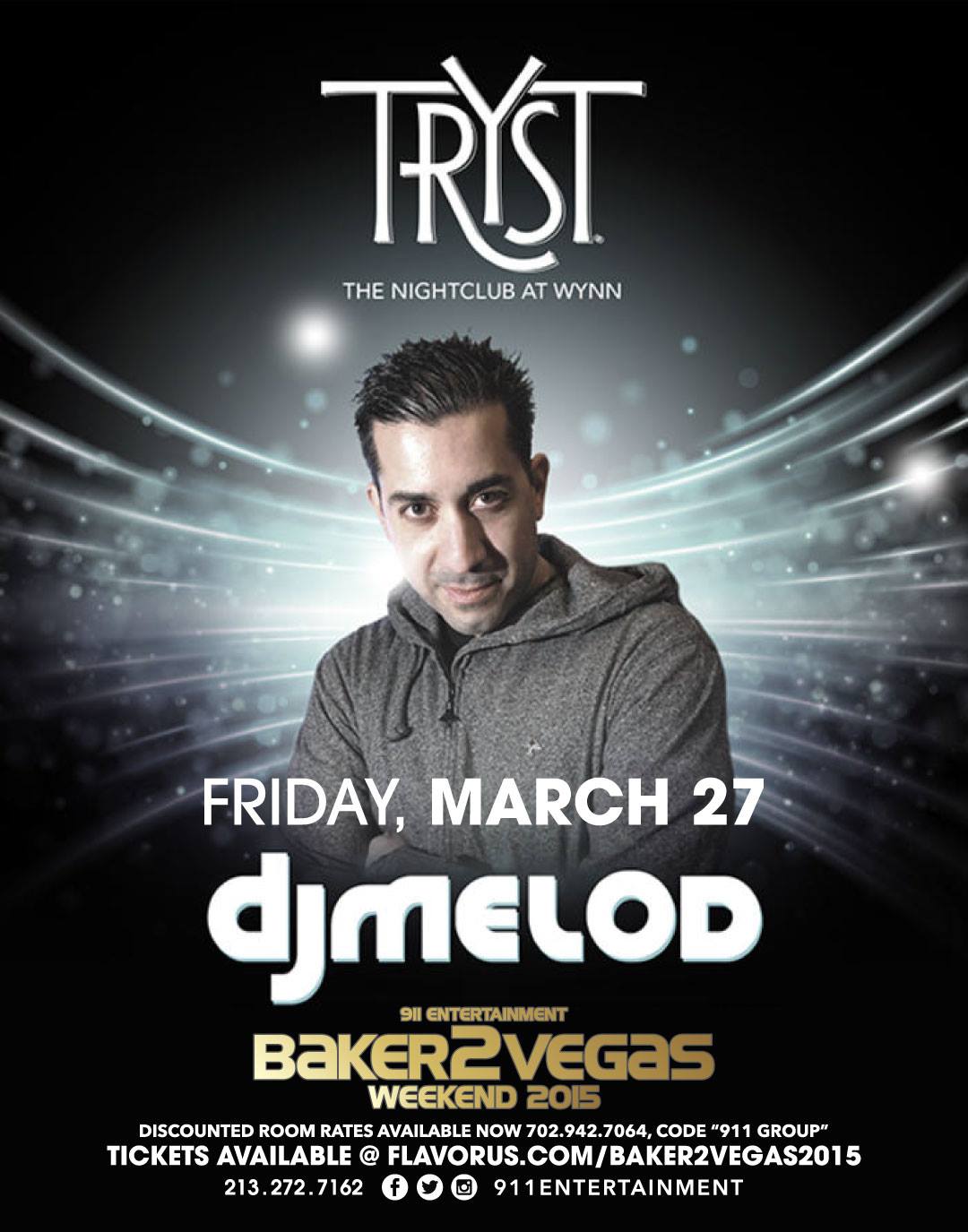 BAKER 2 VEGAS Official Party Tickets 03/27/15