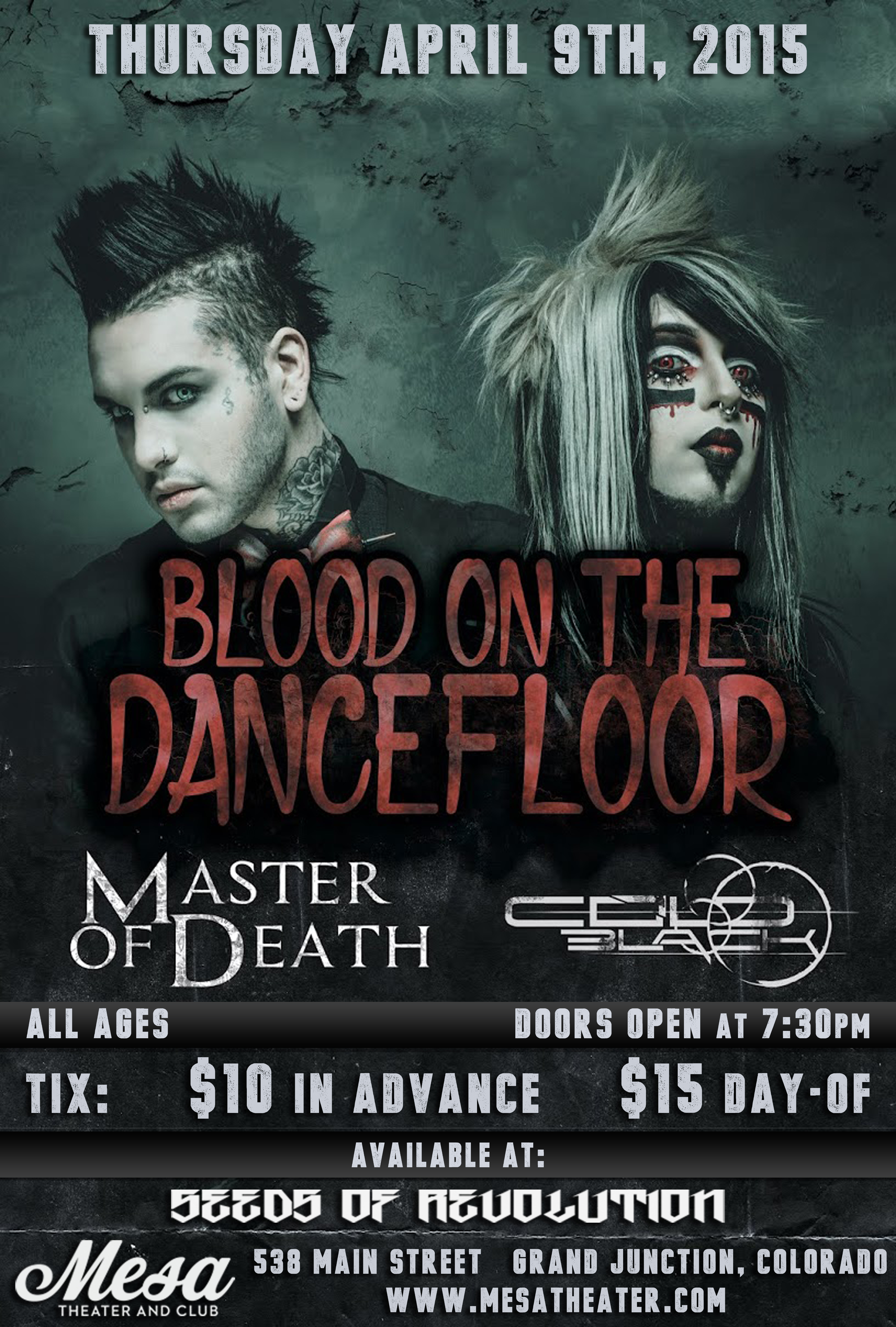 Blood On The Dance Floor Tickets 04 09 15