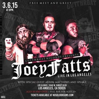 Joey Fatts (BUY TICKETS AT THE DOOR)