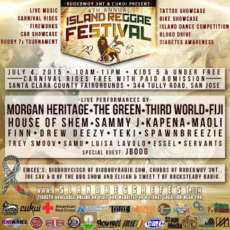 4th Annual Island Reggae Festival: 