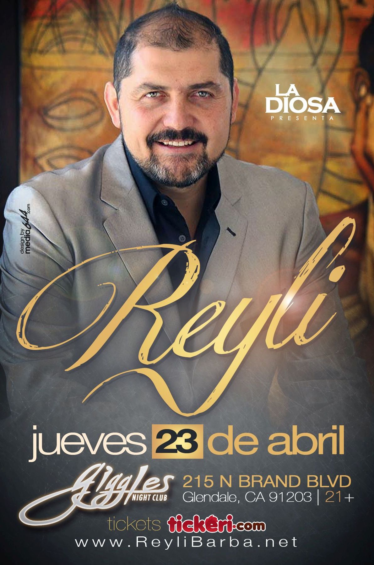 Reyli en Los Angeles Tickets 04/23/15