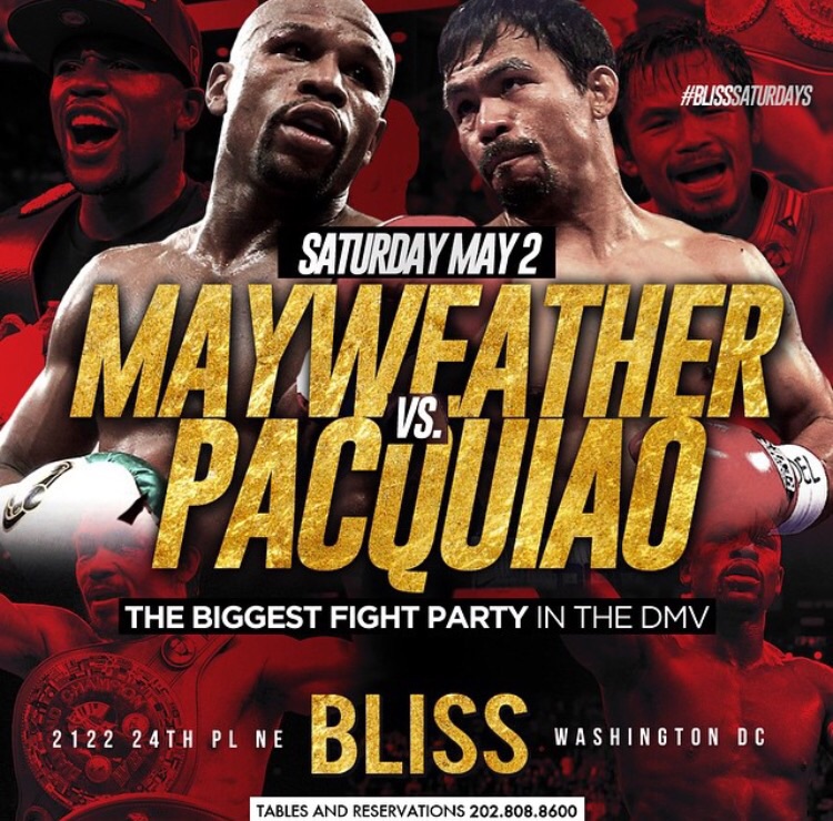 Fight Night Party: MAYWEATHER VS PACQUIAO AT BLISS Tickets 05/02/15