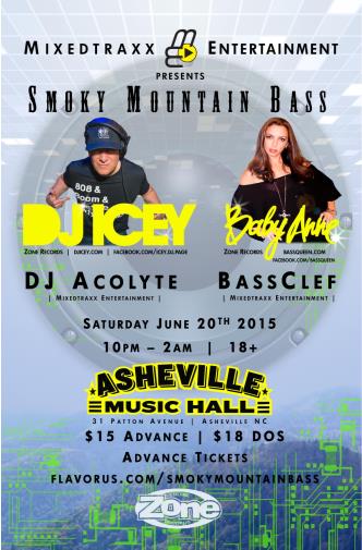 Smoky Mountain Bass with DJ Icey & Baby Anne: 