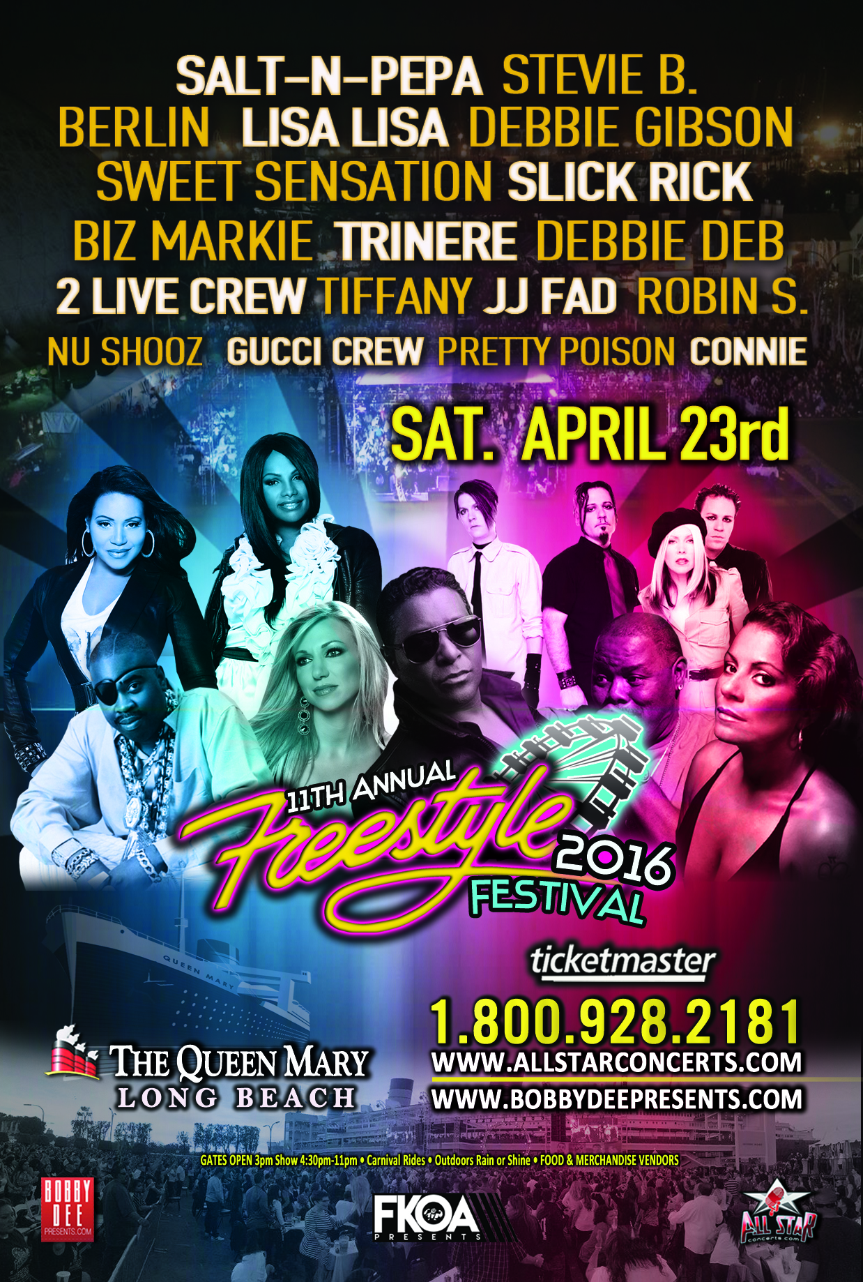 Freestyle Festival SATURDAY 2016 Tickets 04/23/16
