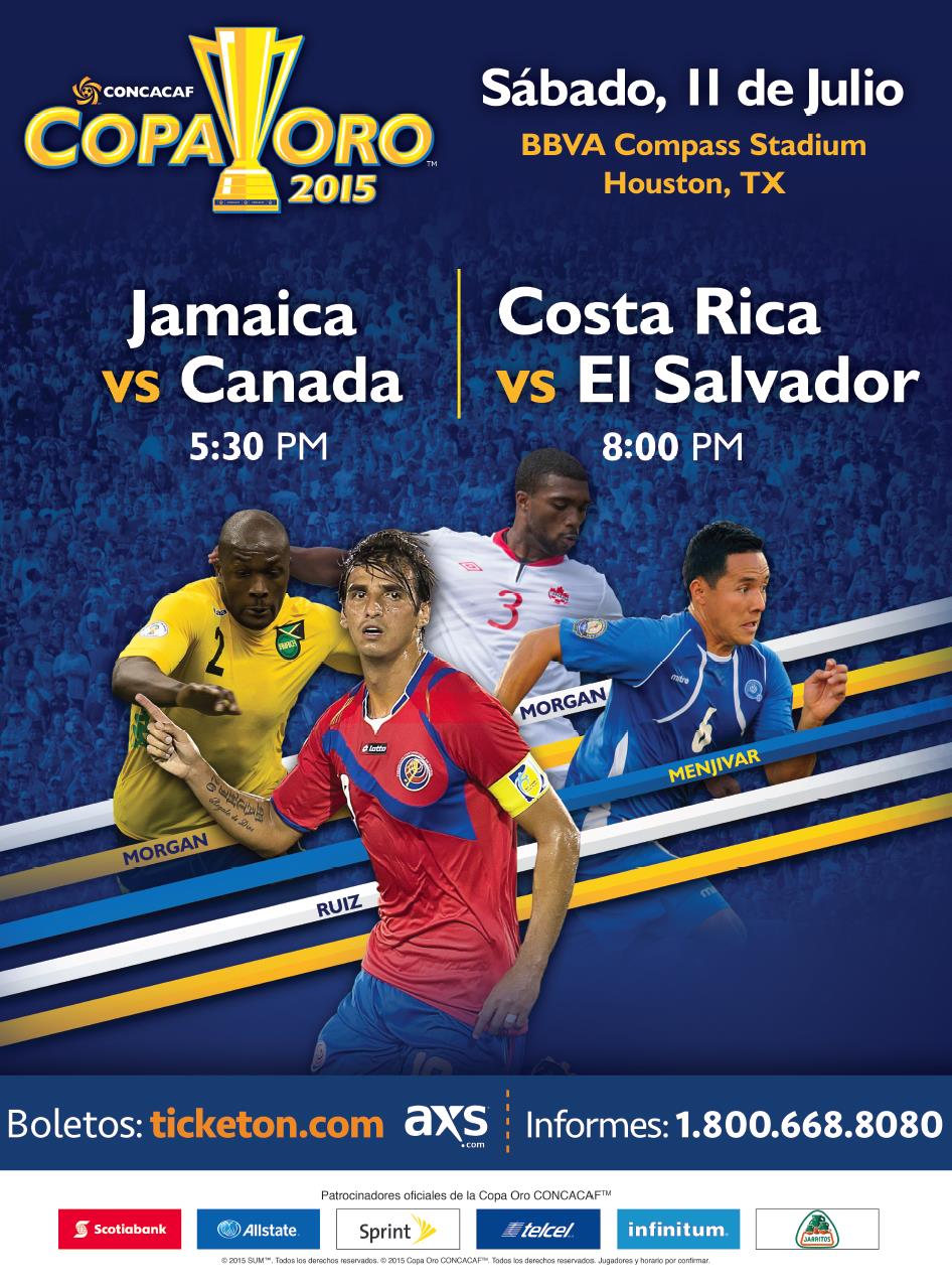 El Salvador vs Costa Rica Copa Oro Houston Tx Ticketon