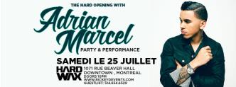 ADRIAN MARCEL LIVE AND INTIMATE HOSTING X PERFORMANCE