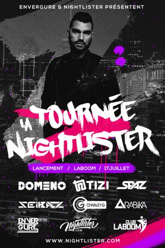 Lancement de la Tournée Nightlister