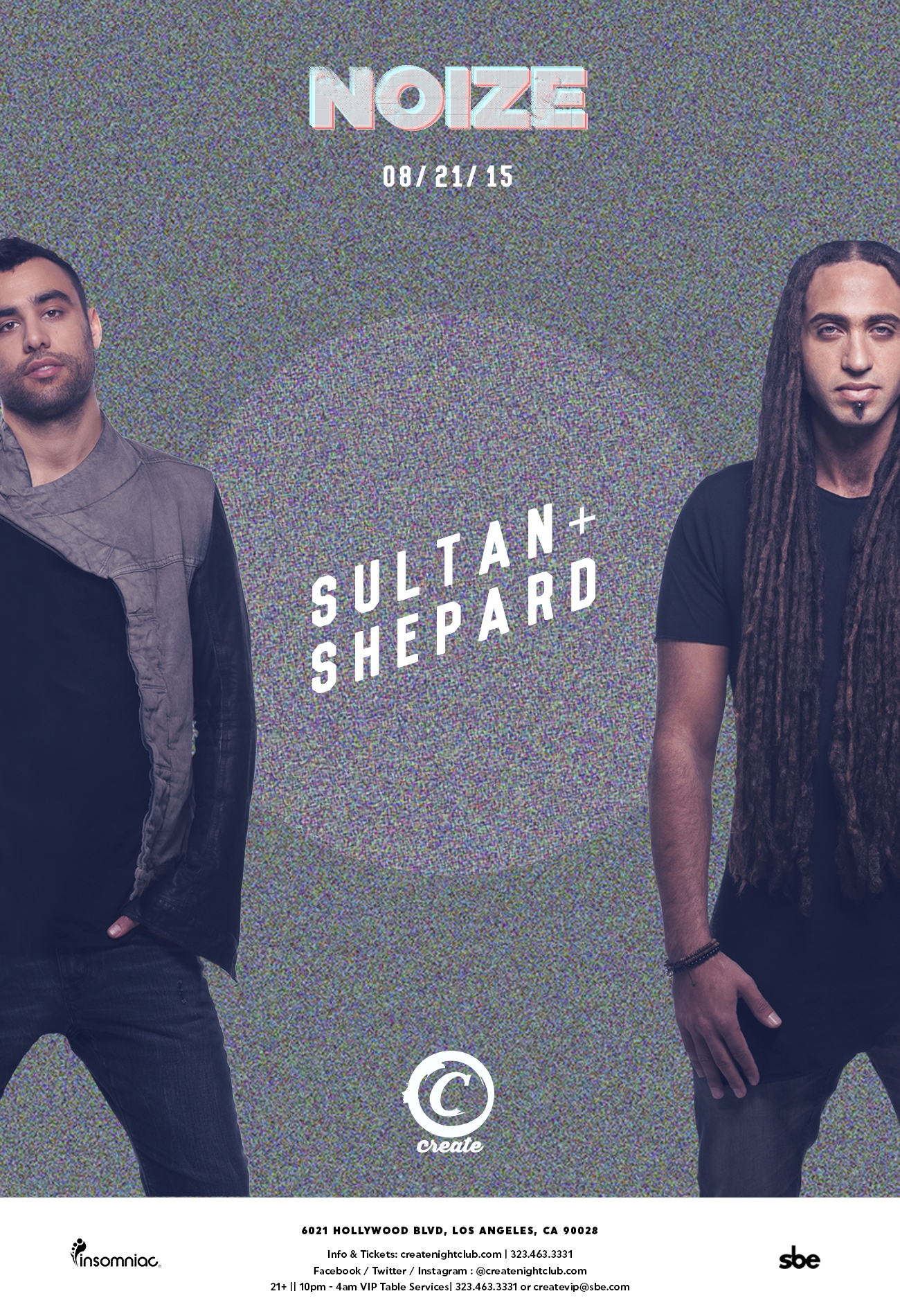 SULTAN + NED SHEPARD Tickets 08/21/15