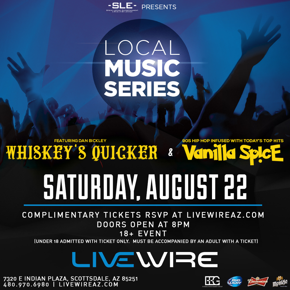 Local Music Series Tickets 08/22/15