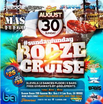 Booze Cruise Pt. 2 Tickets 08/30/15