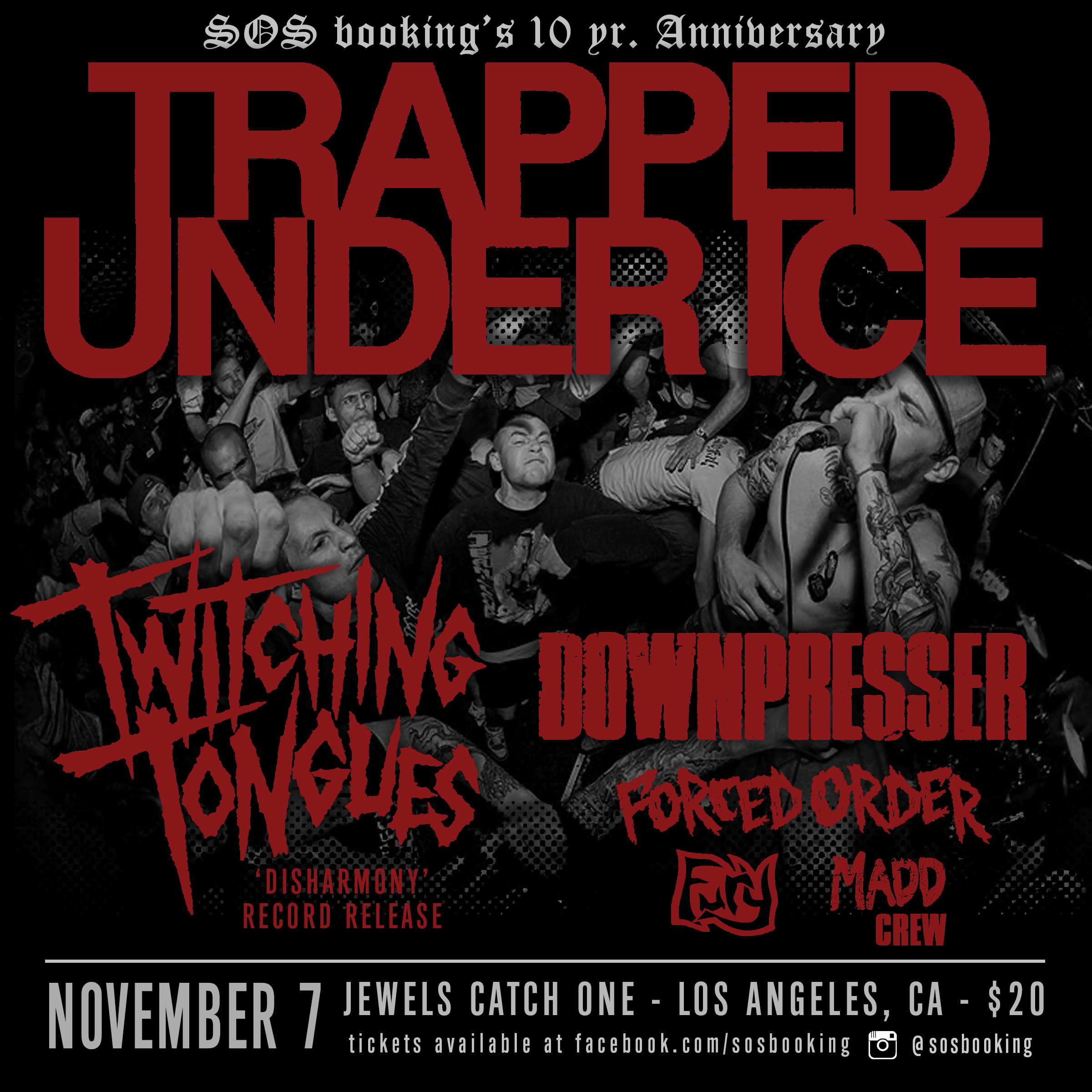 trapped under ice tour