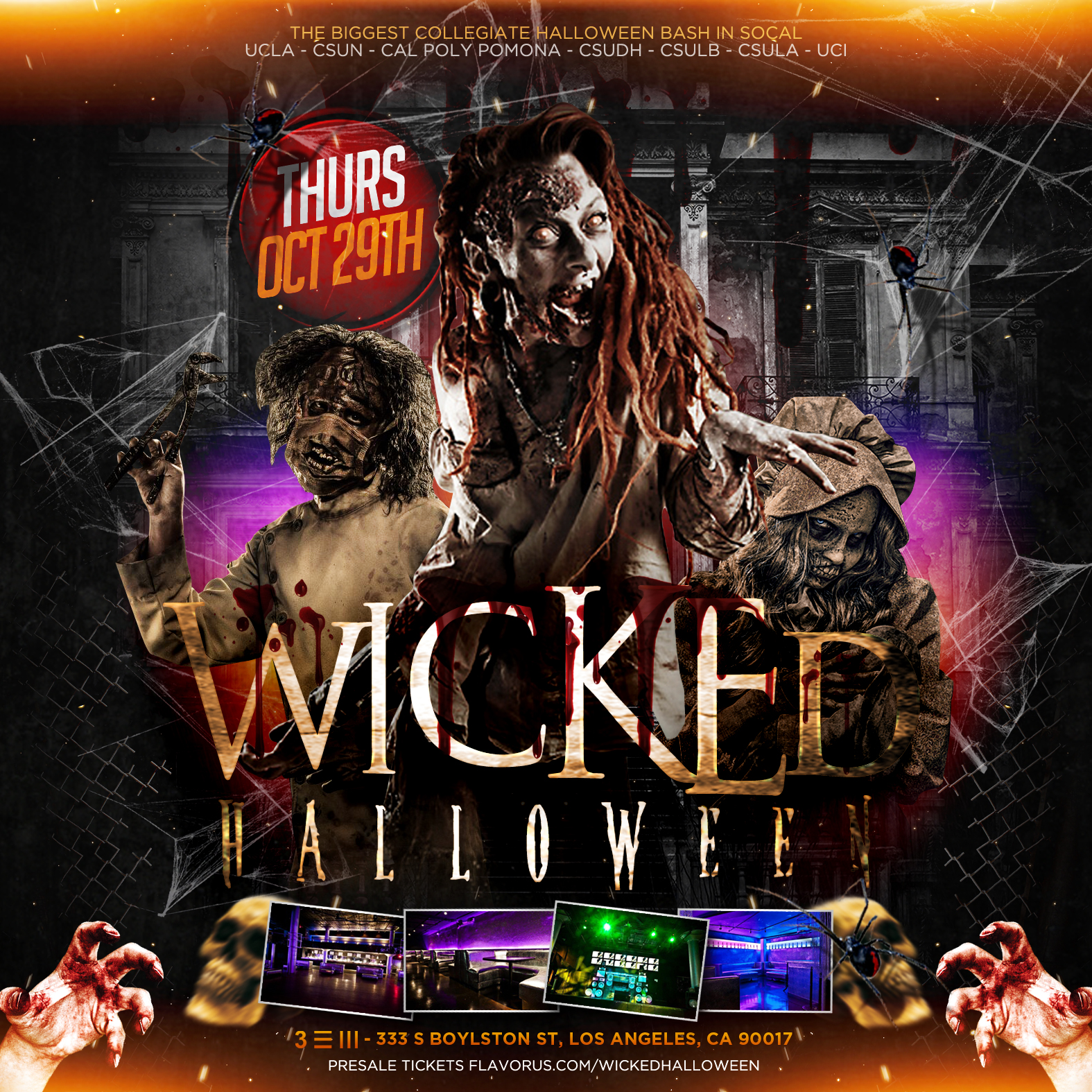 Wicked Halloween Los Angeles 18+ Tickets 10/29/15