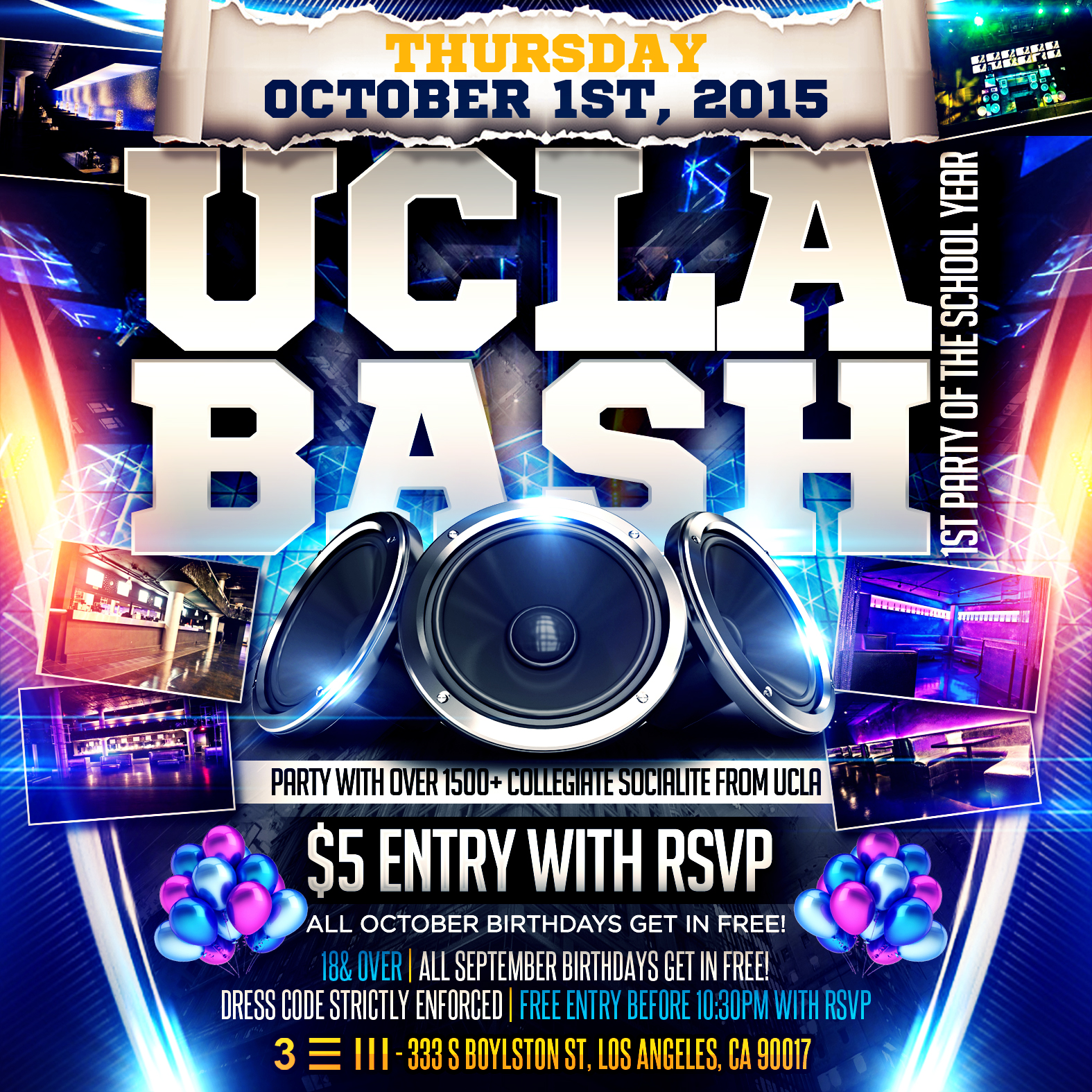 Ucla Bash Back 2 School Party 18 Tickets 10 01 15