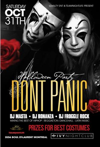 Dont Panic - Halloween Party