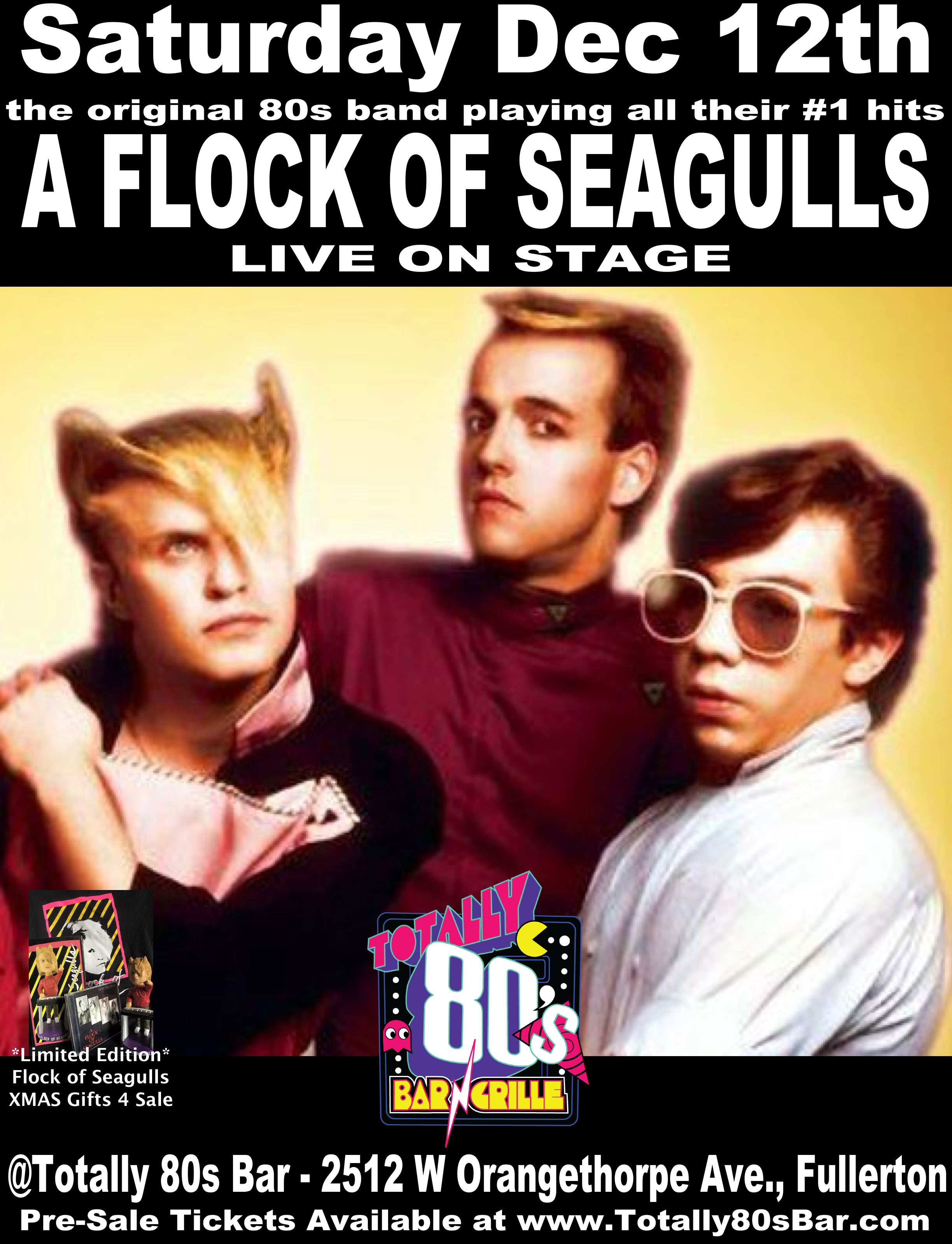 A Flock of Seagulls Live on Stage Tickets 12/12/15