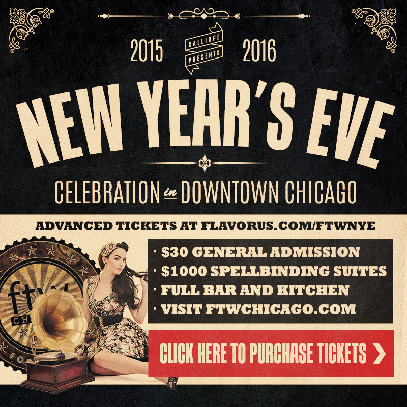 FTW Chicago New Year's Eve Celebration! Tickets 12/31/15