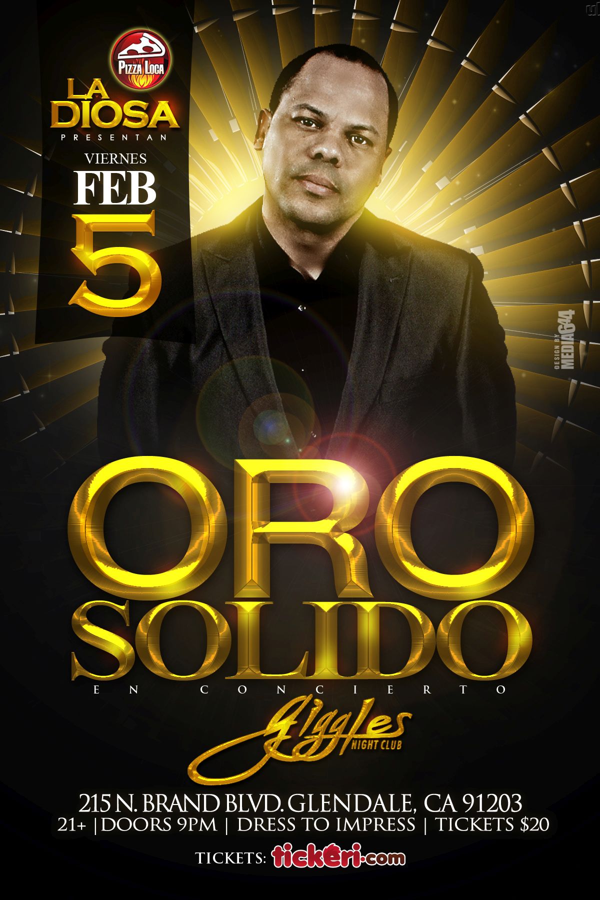 ORO SOLIDO EN LOS ANGELES Tickets 02/05/16