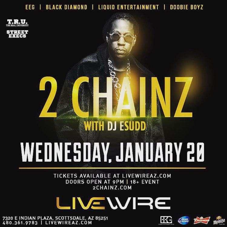 2 Chainz Tickets 01/20/16