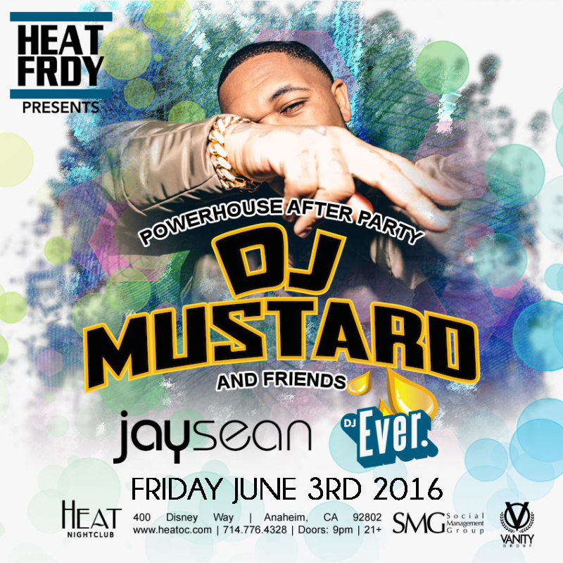 DJ Mustard & Jay Sean Tickets 06/03/16