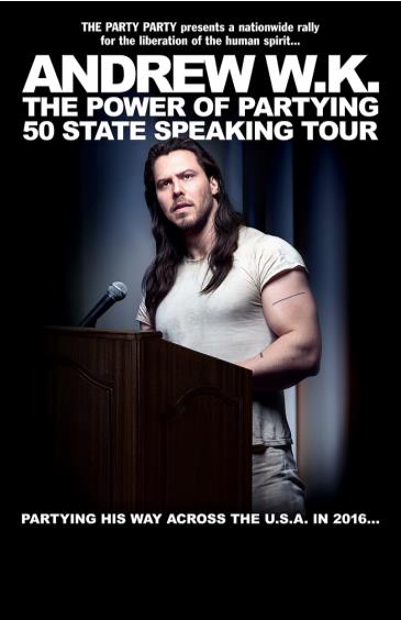 Andrew W.K.- Power of Partying: 