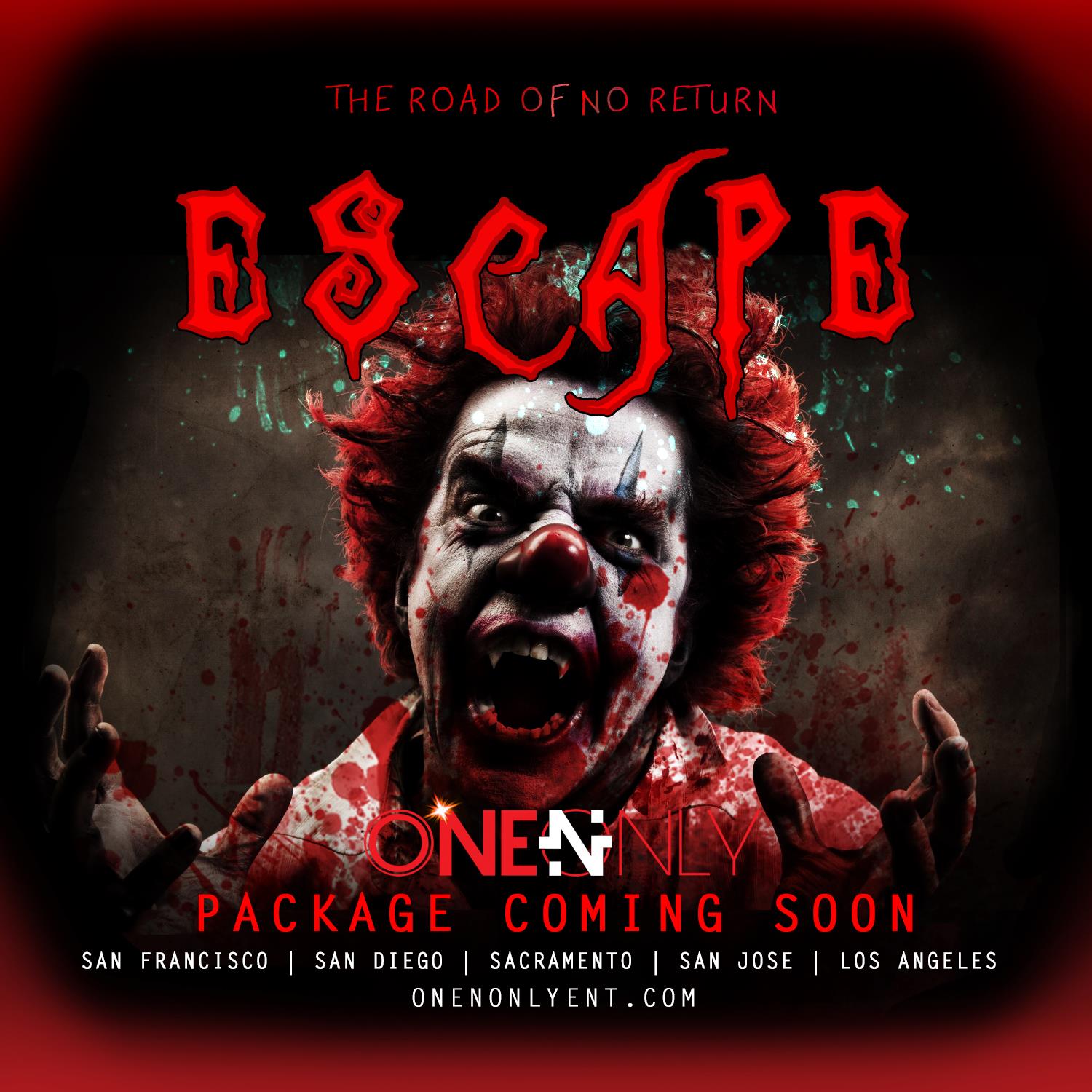 Escape Halloween Travel Package Tickets 10/28/16