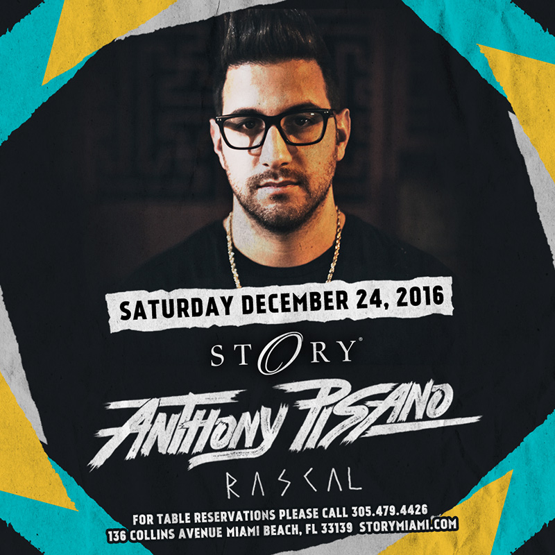 Anthony Pisano STORY Tickets 12/24/16