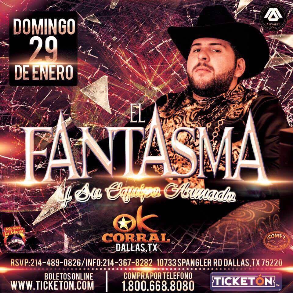 el fantasma tour 2022 dallas tx