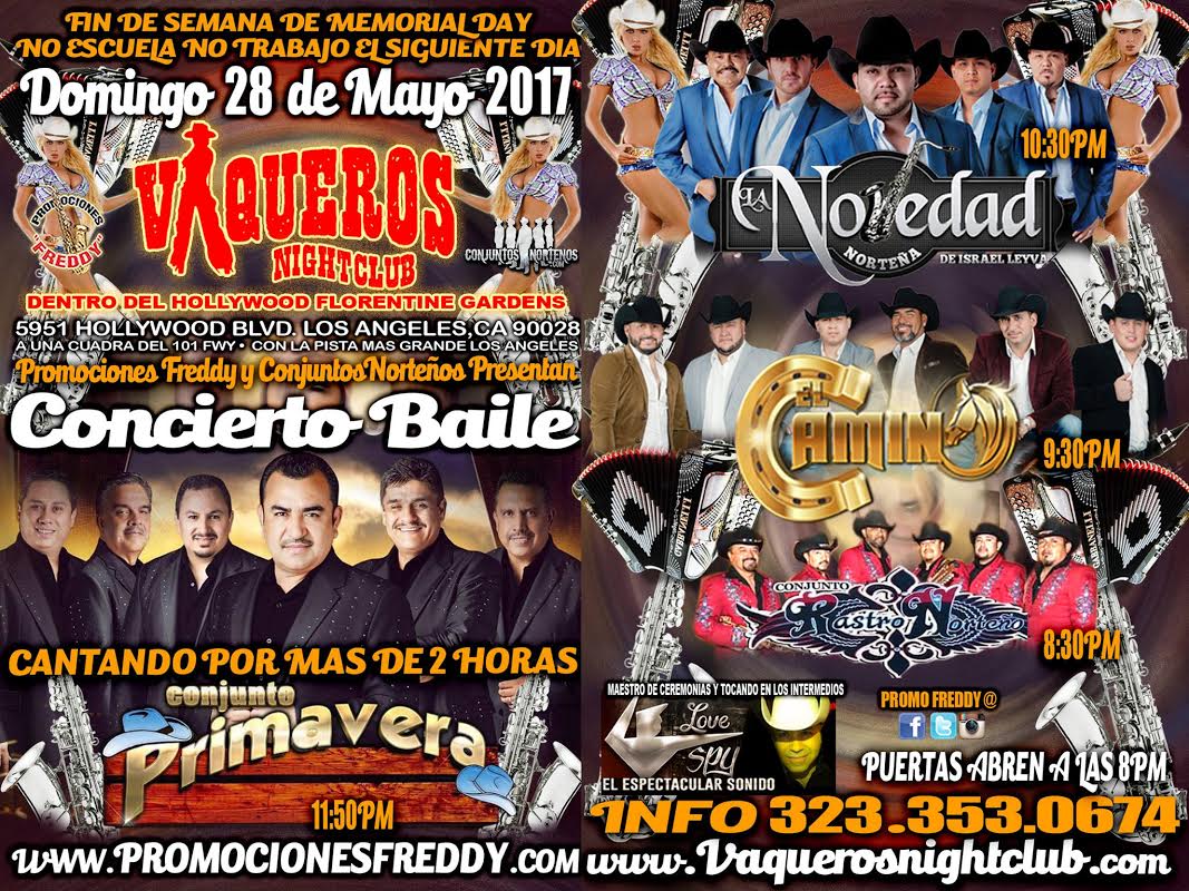 Conjunto Primavera Tickets 05/28/17