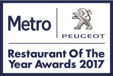 Metro Peugeot Restaurant of the Year 2017: Main Image