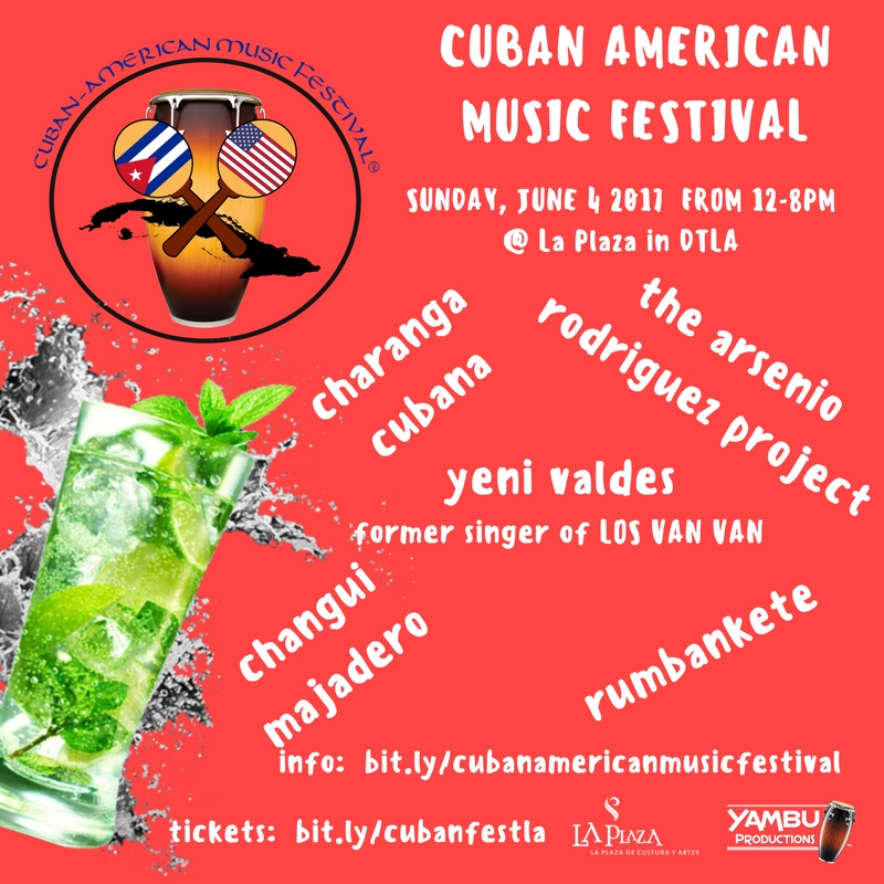 CubanAmerican Music Festival Tickets 06/04/17